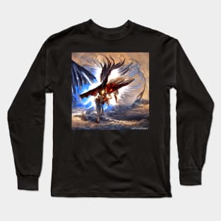 GEFALLENER ENGEL ORIGINAL AI DIGITALLY GENERATED ARTWORK Long Sleeve T-Shirt